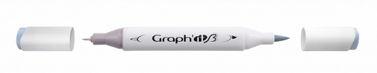 Маркер "GRAPH'IT Brush" двухсторонний на спирт. основе цв.9104 Серый холодный 4